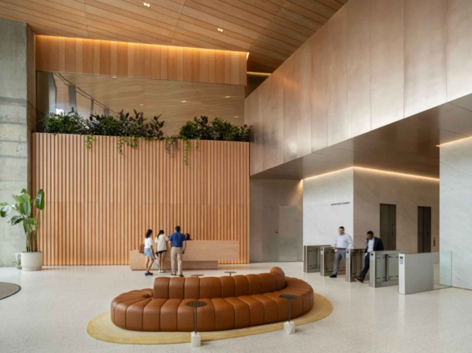 Norton Rose Fulbright Tower - Lobby