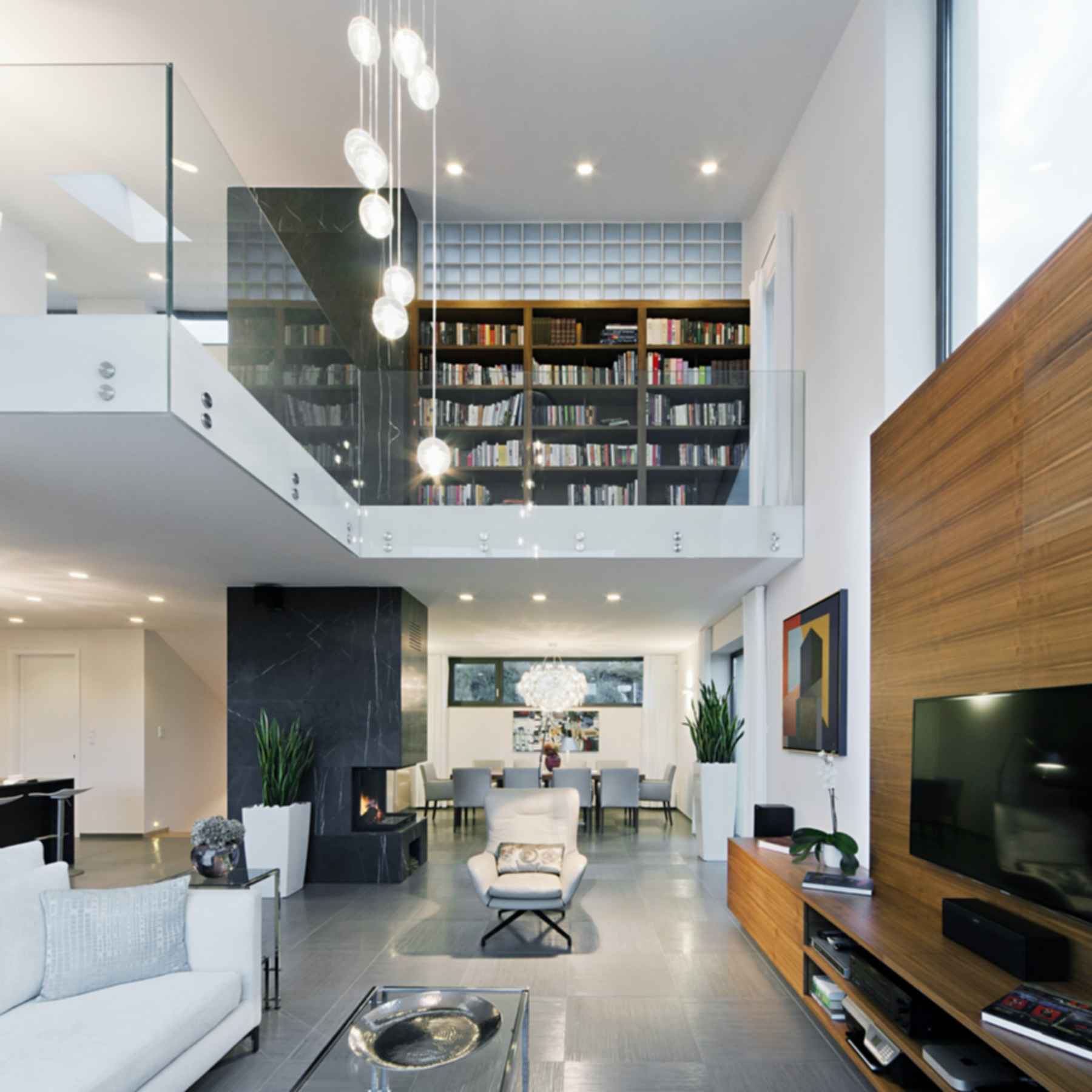 Sommelier's Home - Living Room