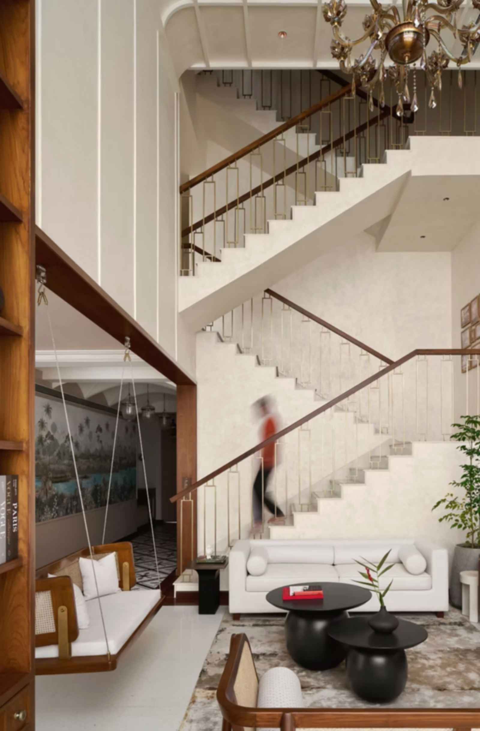 Bungalow in Pune - Stairs Bungalow in Pune - Stairs