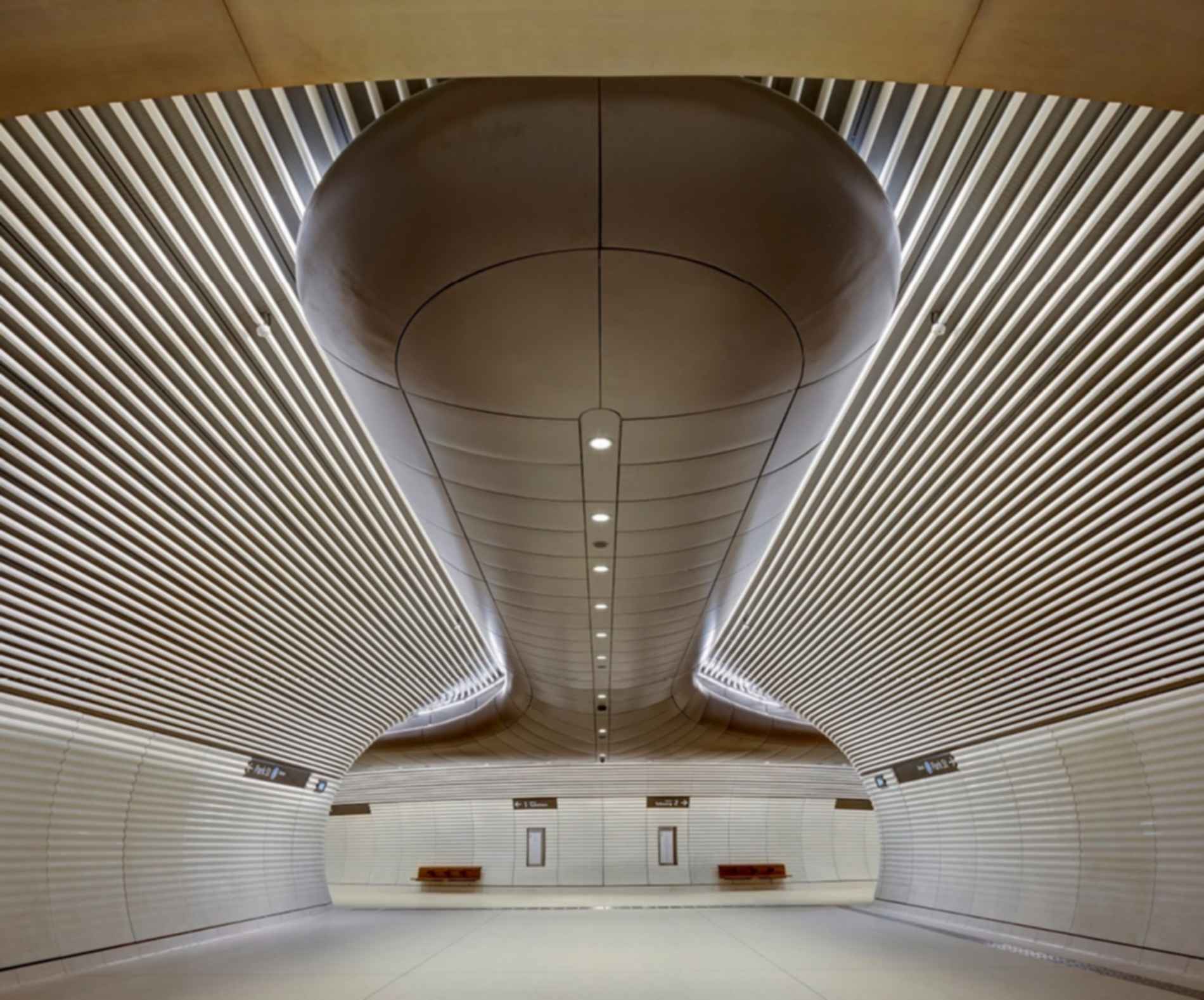 Sydney Metro Gadigal Station - Interior