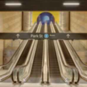 Sydney Metro Gadigal Station - Escalators