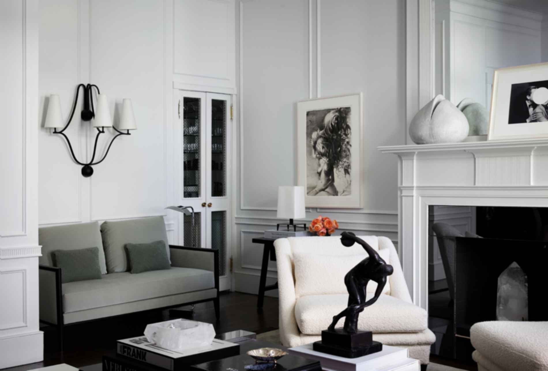 Ryan Korban's Upper East Side Townhouse - Living Room
