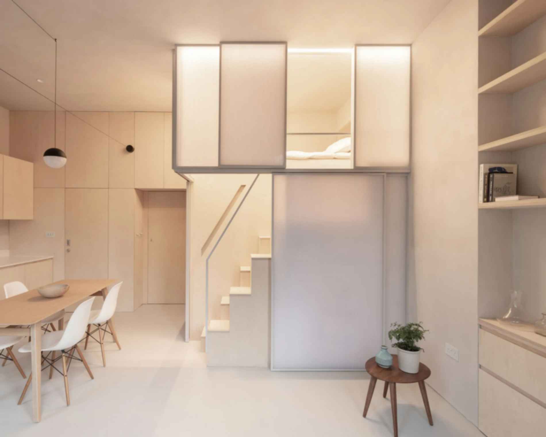 Shoji Apartment - Open