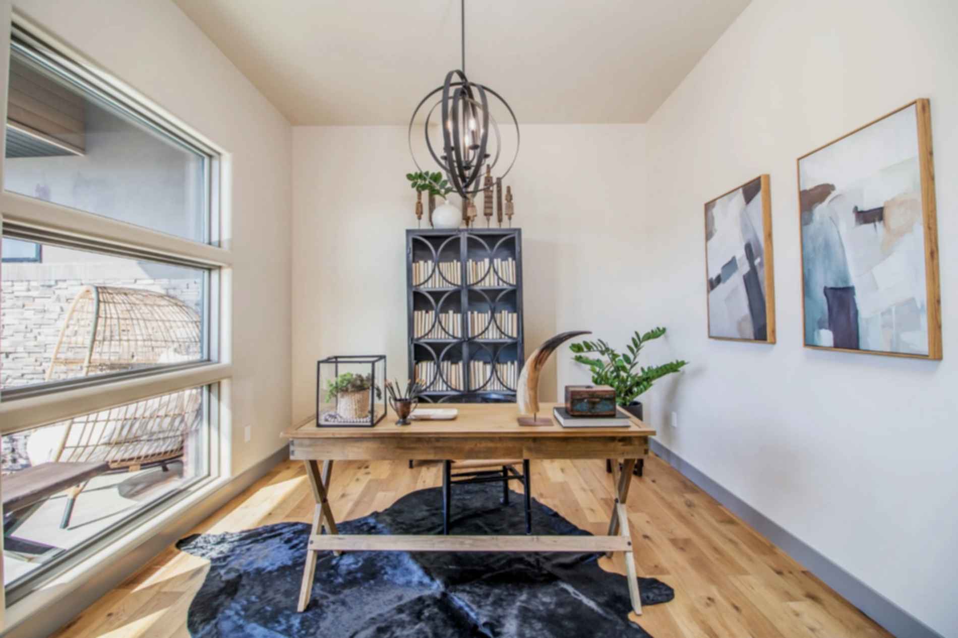 Modern Masculine Interior - Home Office