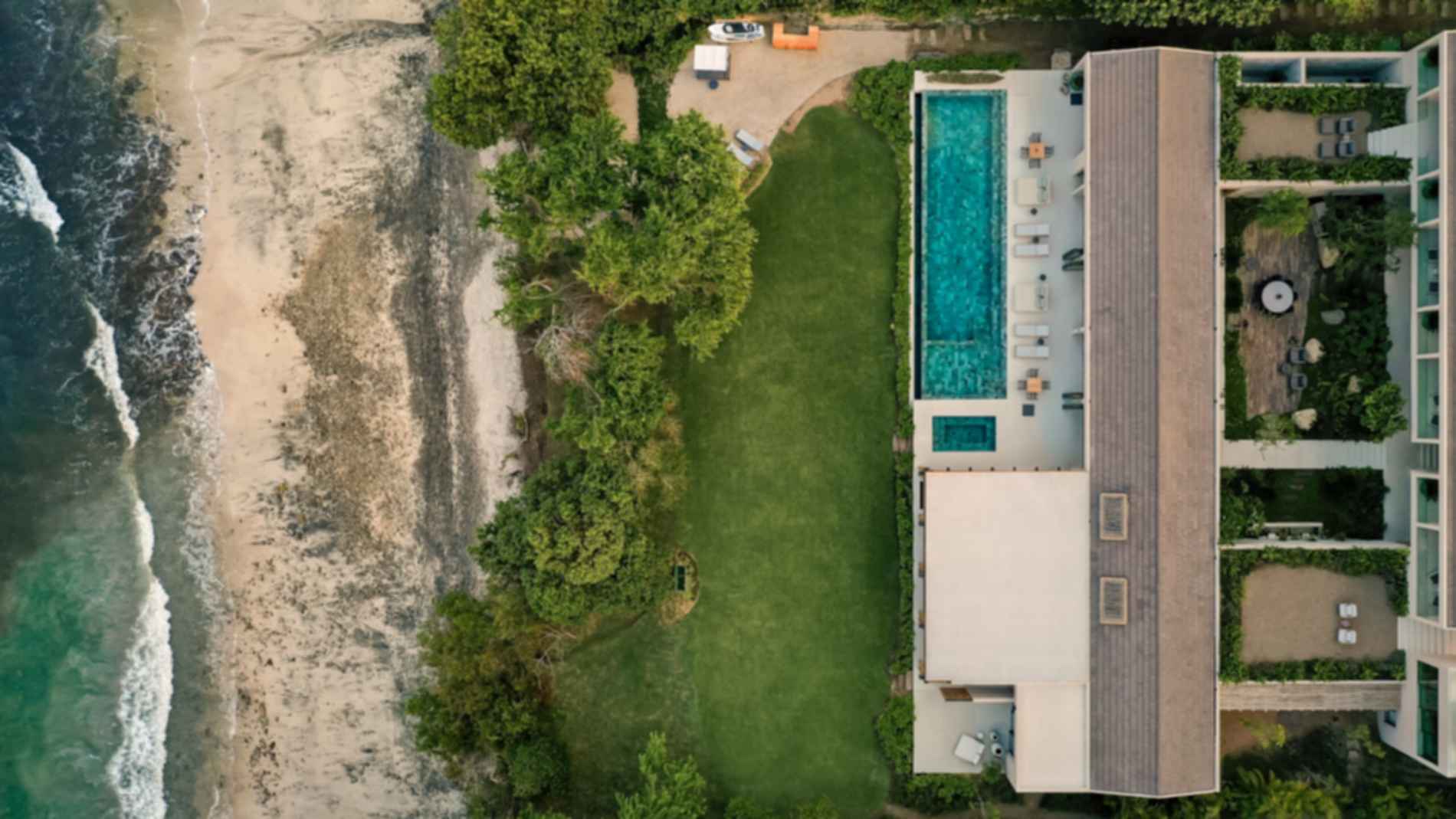 Quinto Sol House - Aerial View