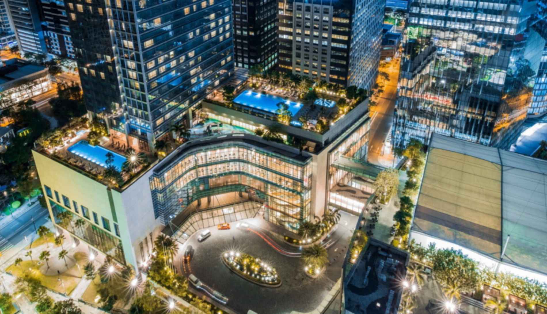 Shangri-La at the Fort - Aerial View