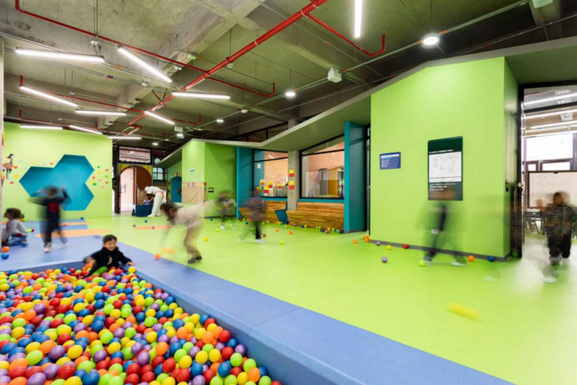 El Porvenir School - Playroom