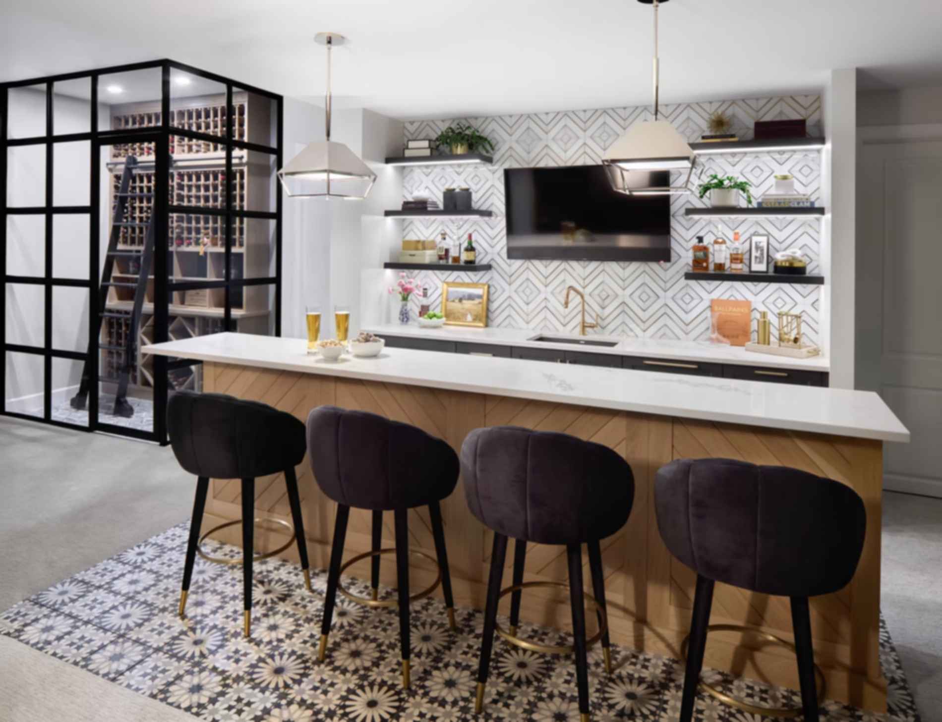 Bonnie Brae Renovation - Kitchenette