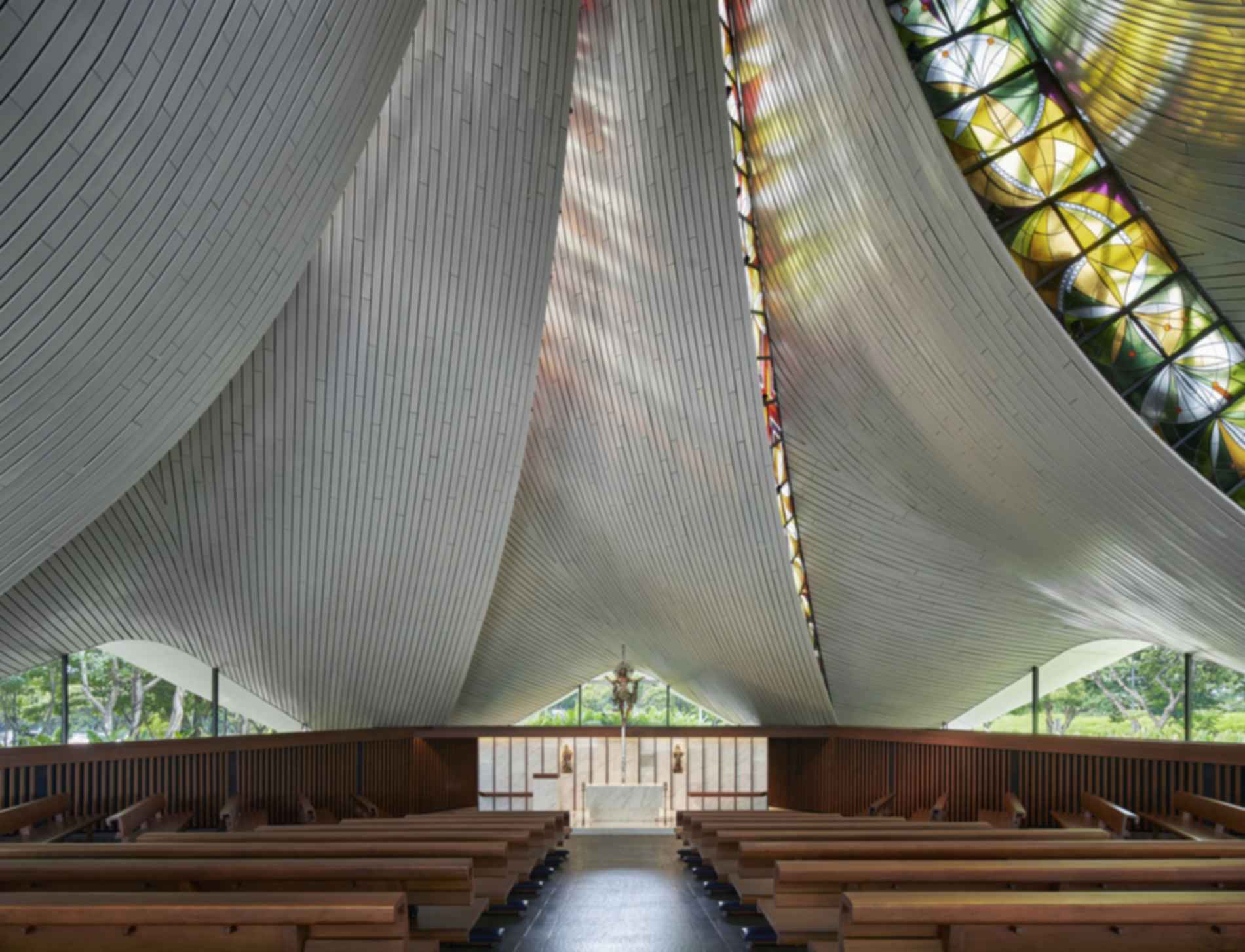Our Lady of Lourdes Chapel - Interior