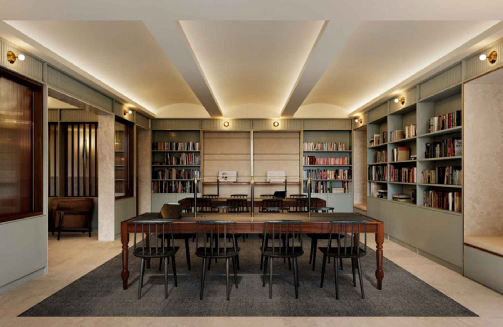 The Brooklyn Tower - Library