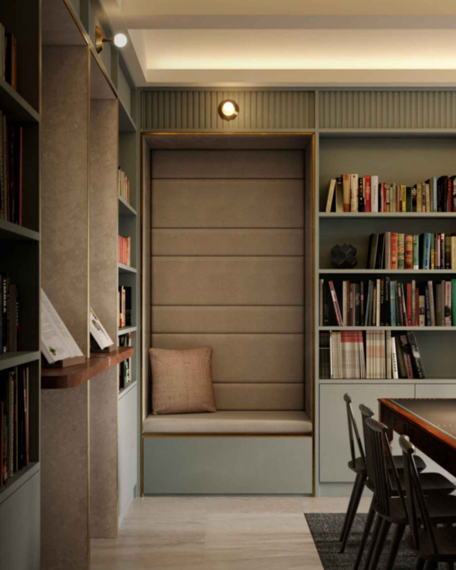 The Brooklyn Tower - Reading Nook The Brooklyn Tower - Reading Nook