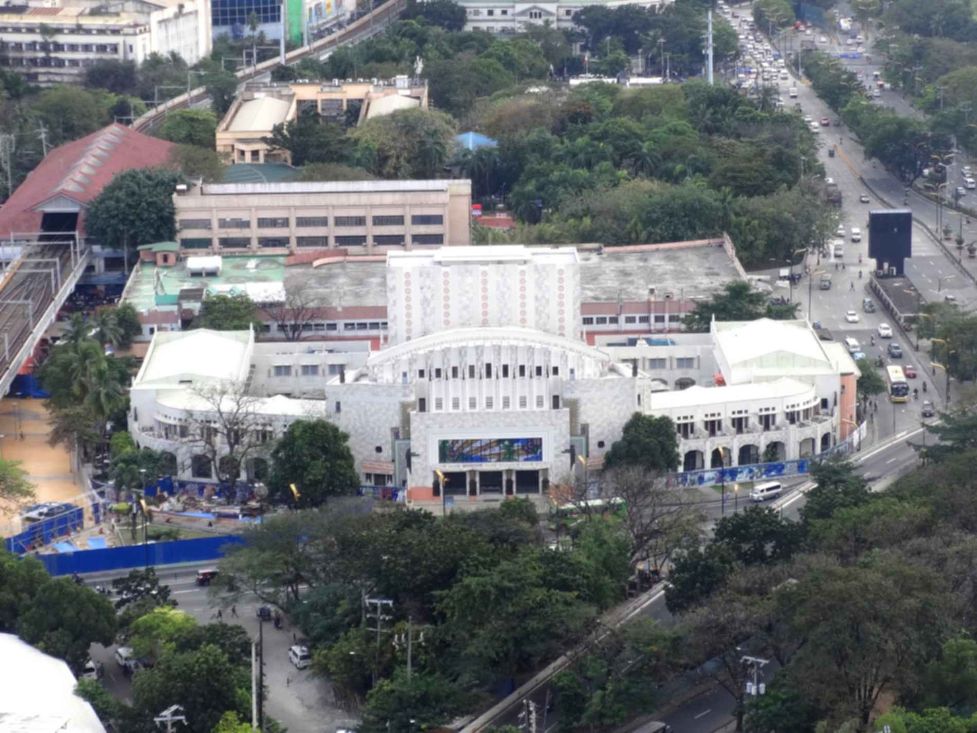 Manila Metropolitan Theater - Aerial View