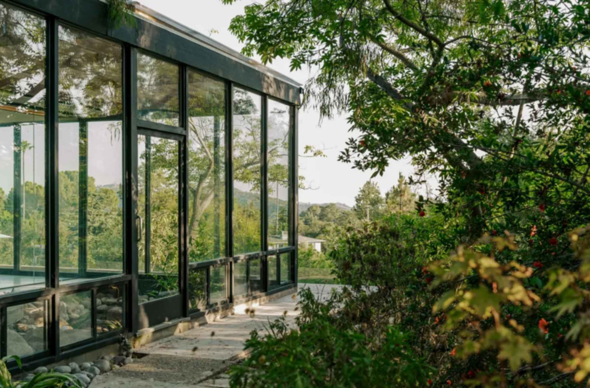 Glass Ridge House - Façade