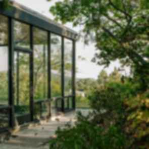 Glass Ridge House - Façade