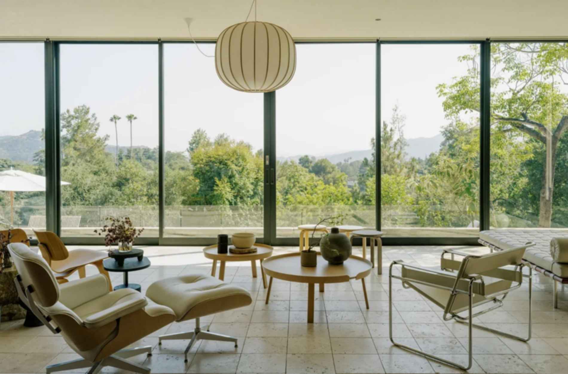 Glass Ridge House - Living Room