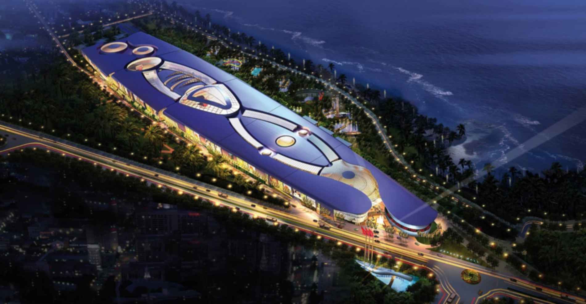 Morocco Mall - Aerial View