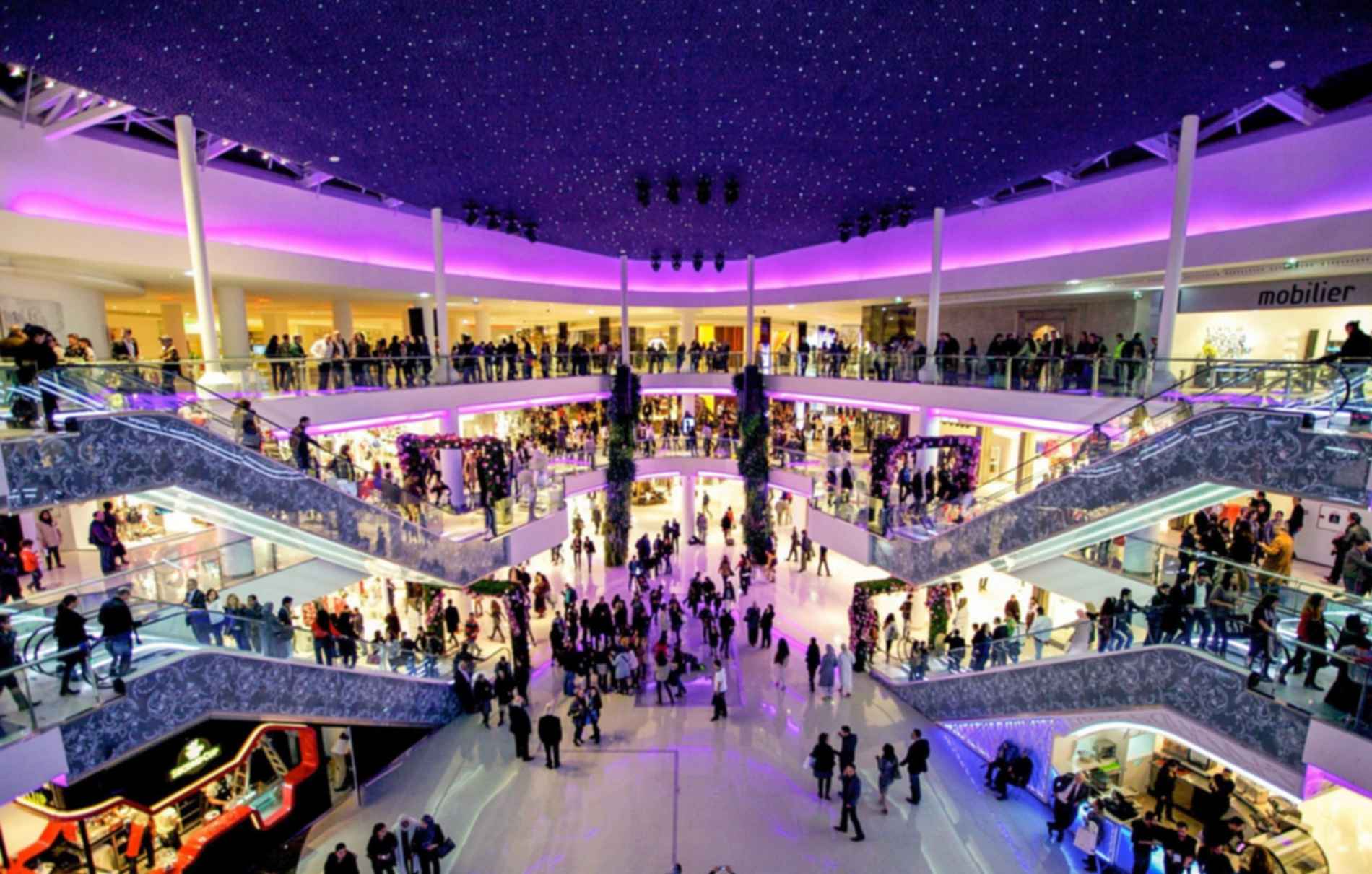 Morocco Mall - Escalators