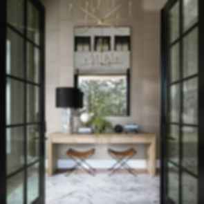 Modern Mediterranean Residence - Entrance