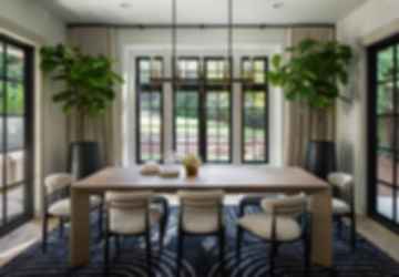 Modern Mediterranean Residence - Dining Room