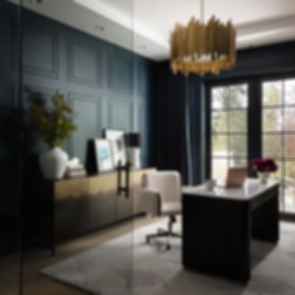 Modern Mediterranean Residence - Home Office