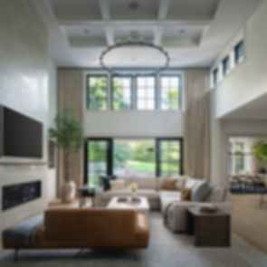 Modern Mediterranean Residence - Living Room