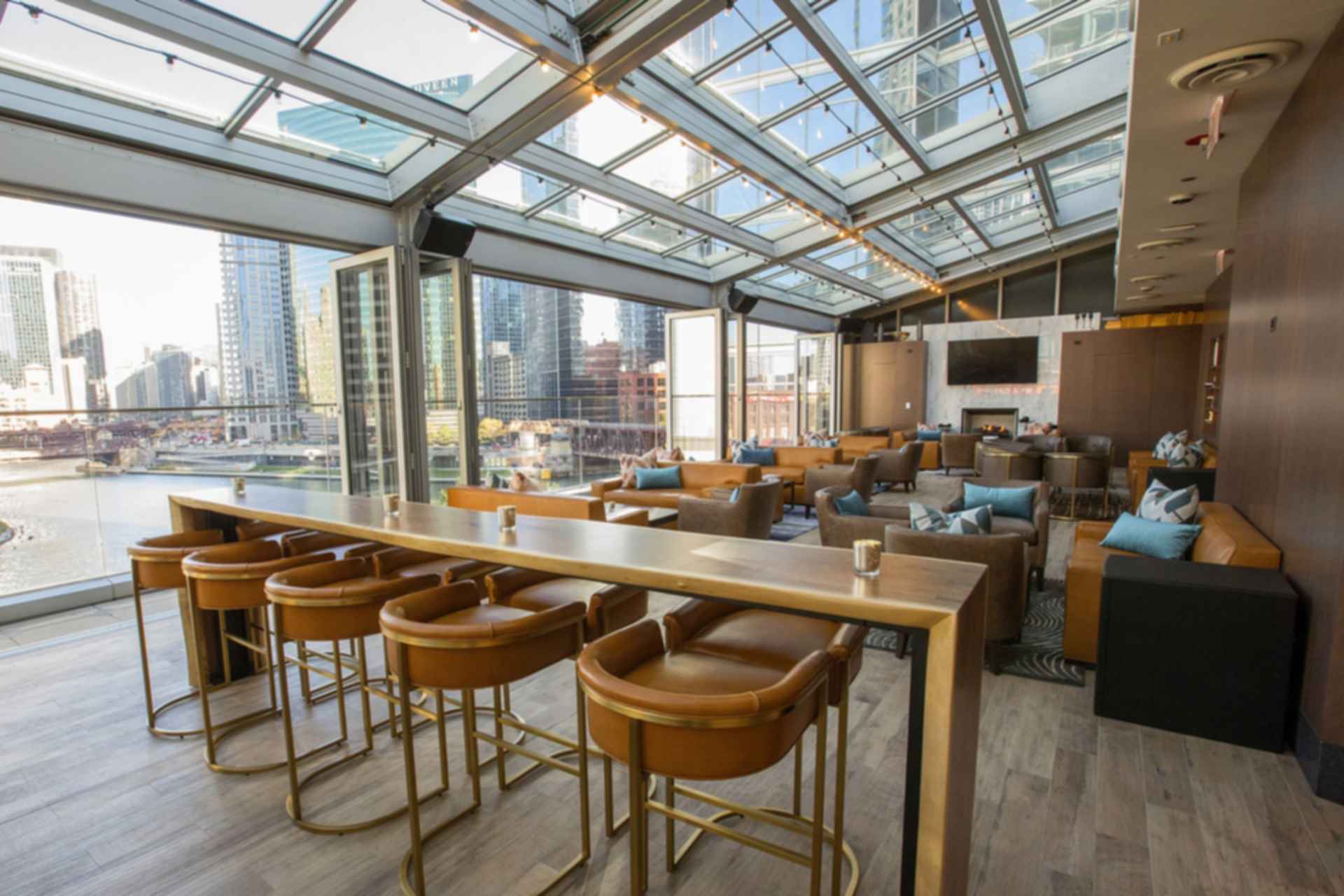 River Point Tower - Folded Doors