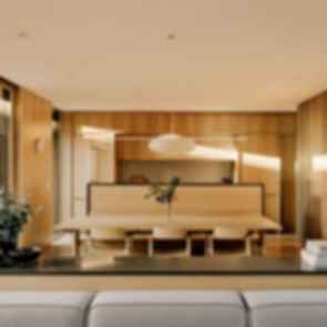 Cupertino Courtyard House - Dining Area