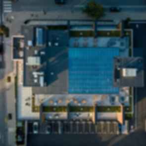 Mare Rooftop Restaurant - Aerial View