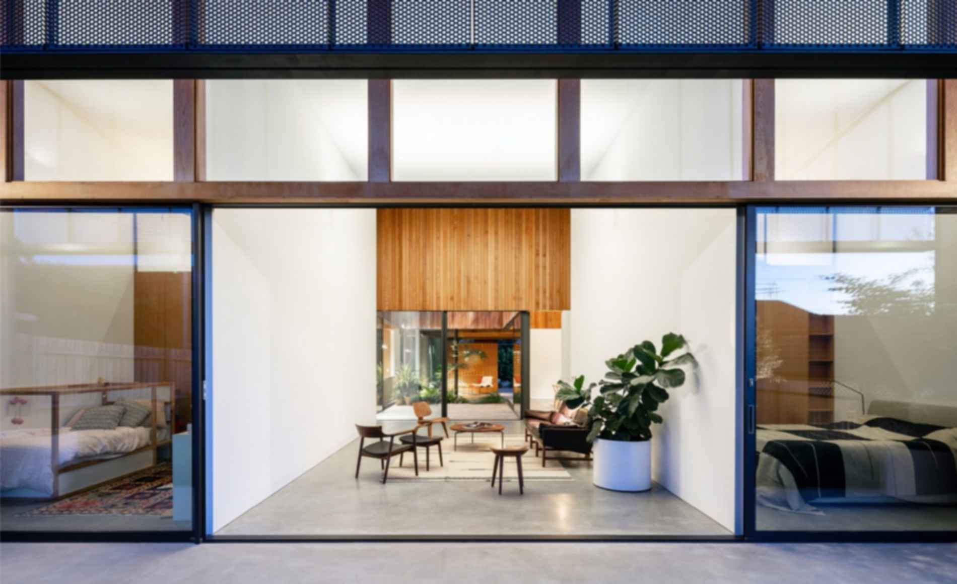 Courted House - Living Zone