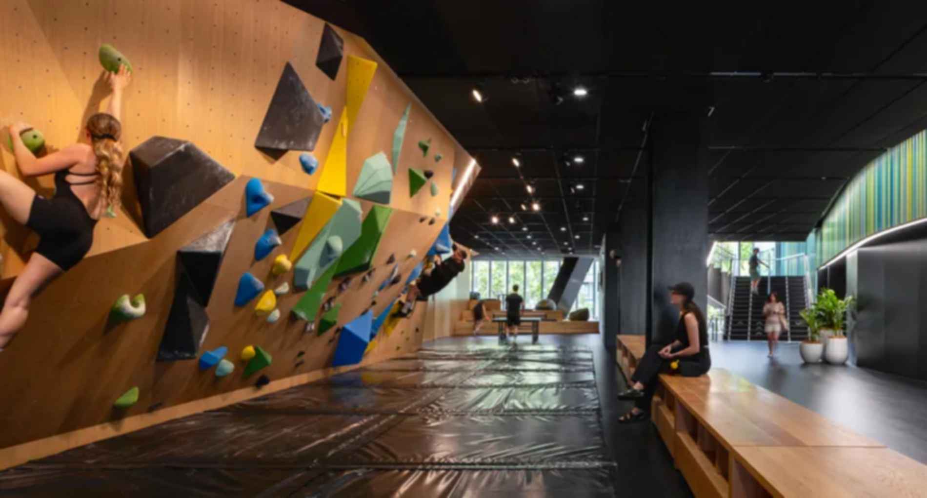 Hiwa Recreation Center - Rock Wall