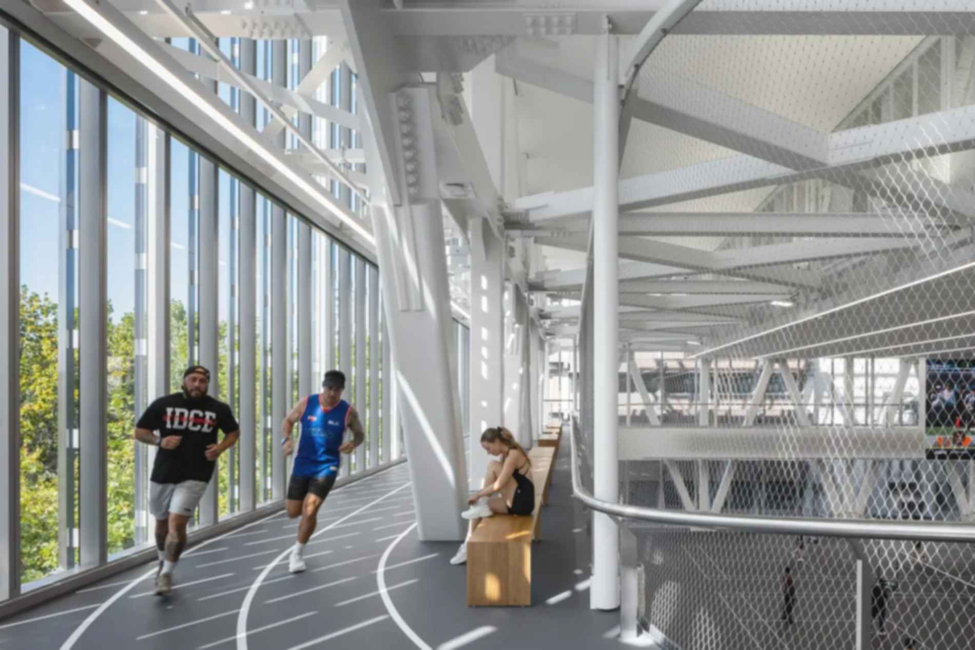 Hiwa Recreation Center - Walkway