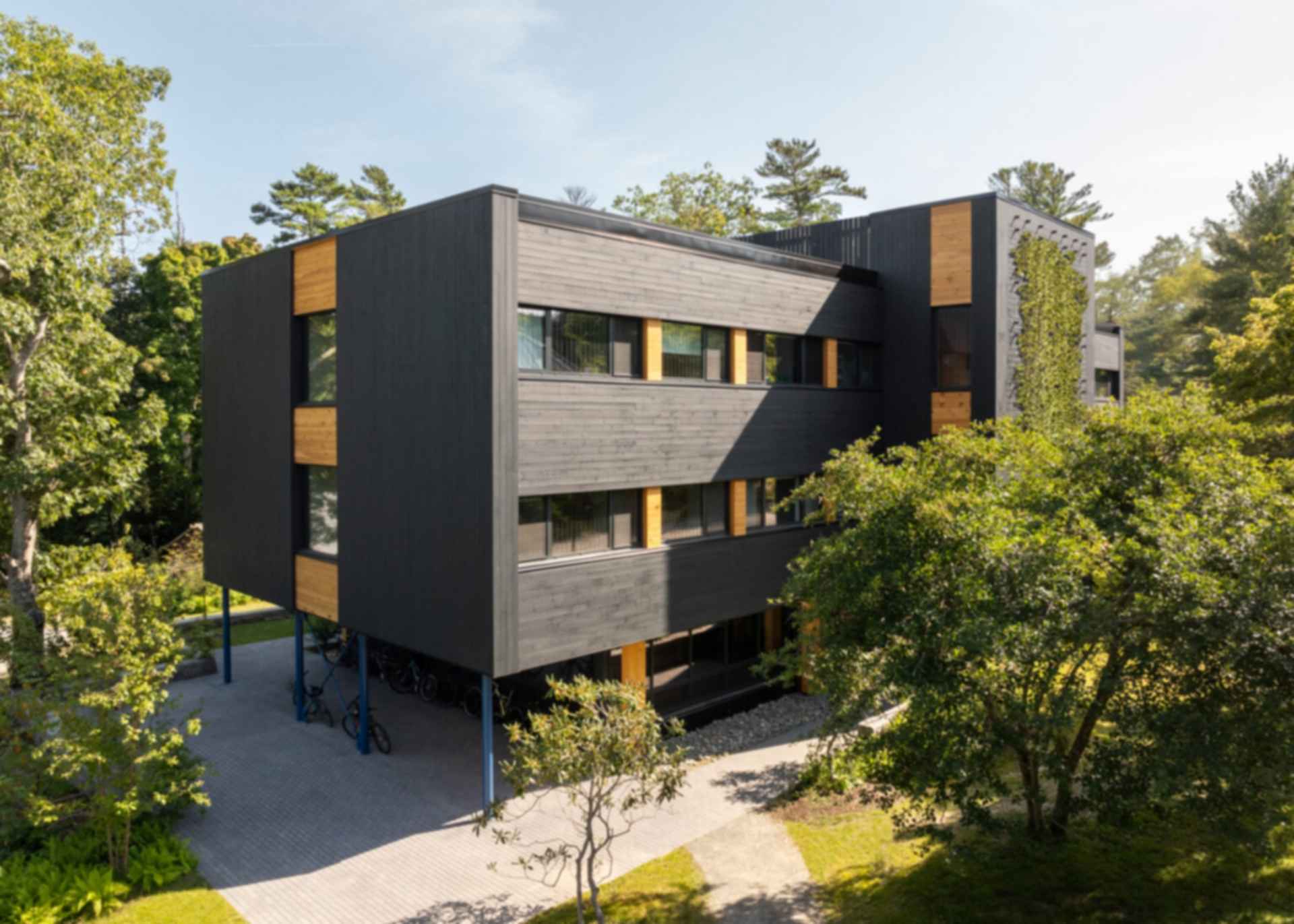 Massivhaus Student Housing - Façade
