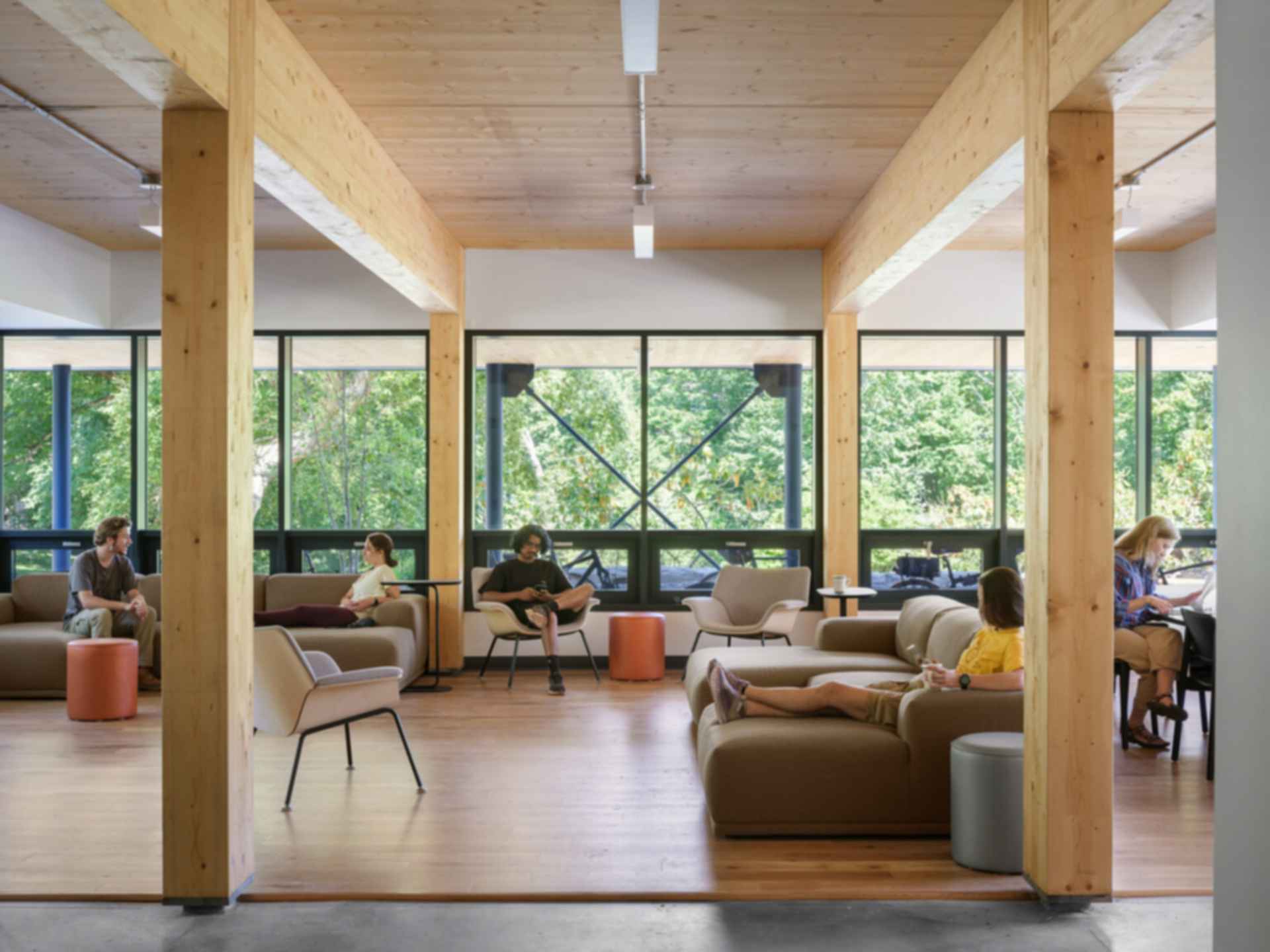 Massivhaus Student Housing - Communal Space