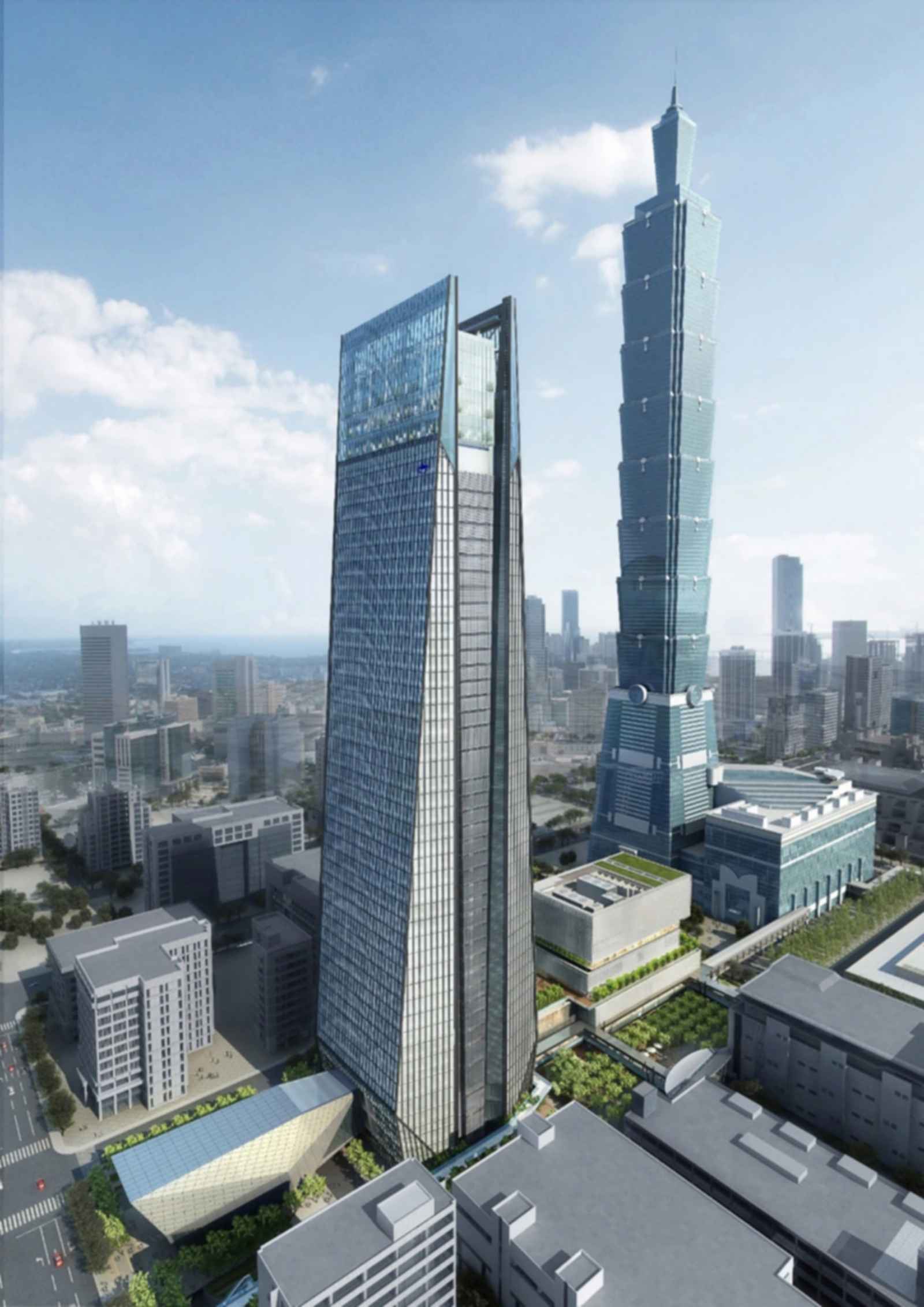 Taipei Nan Shan Plaza - Exterior