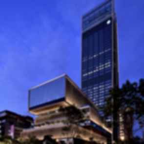 Taipei Nan Shan Plaza - By Night