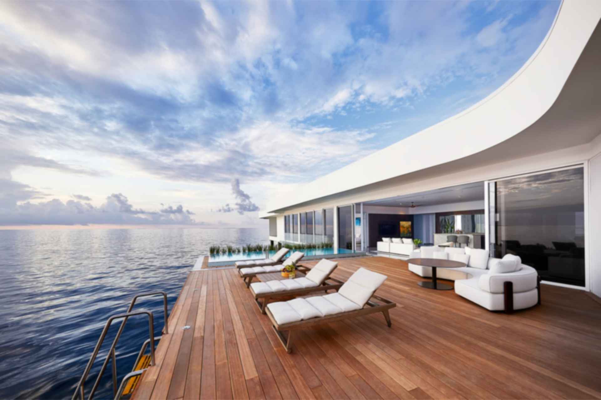 Muraka Undersea Residence - Decking
