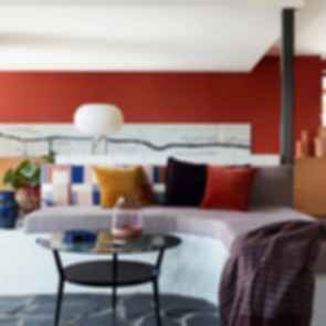 Polychrome House - Living Room