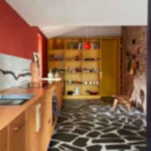Polychrome House - Kitchen