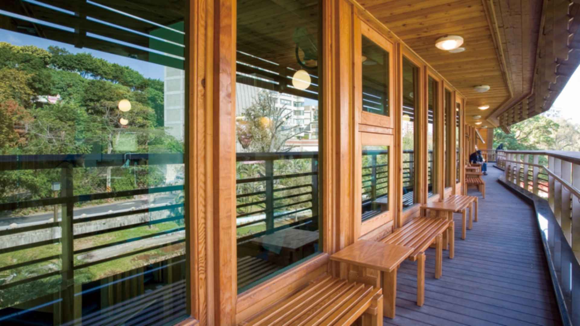 Taipei Public Library Beitou Branch - Balcony