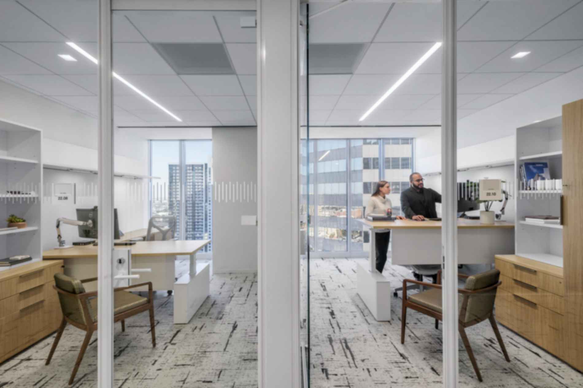 Reed Smith Law Office - Glass Door