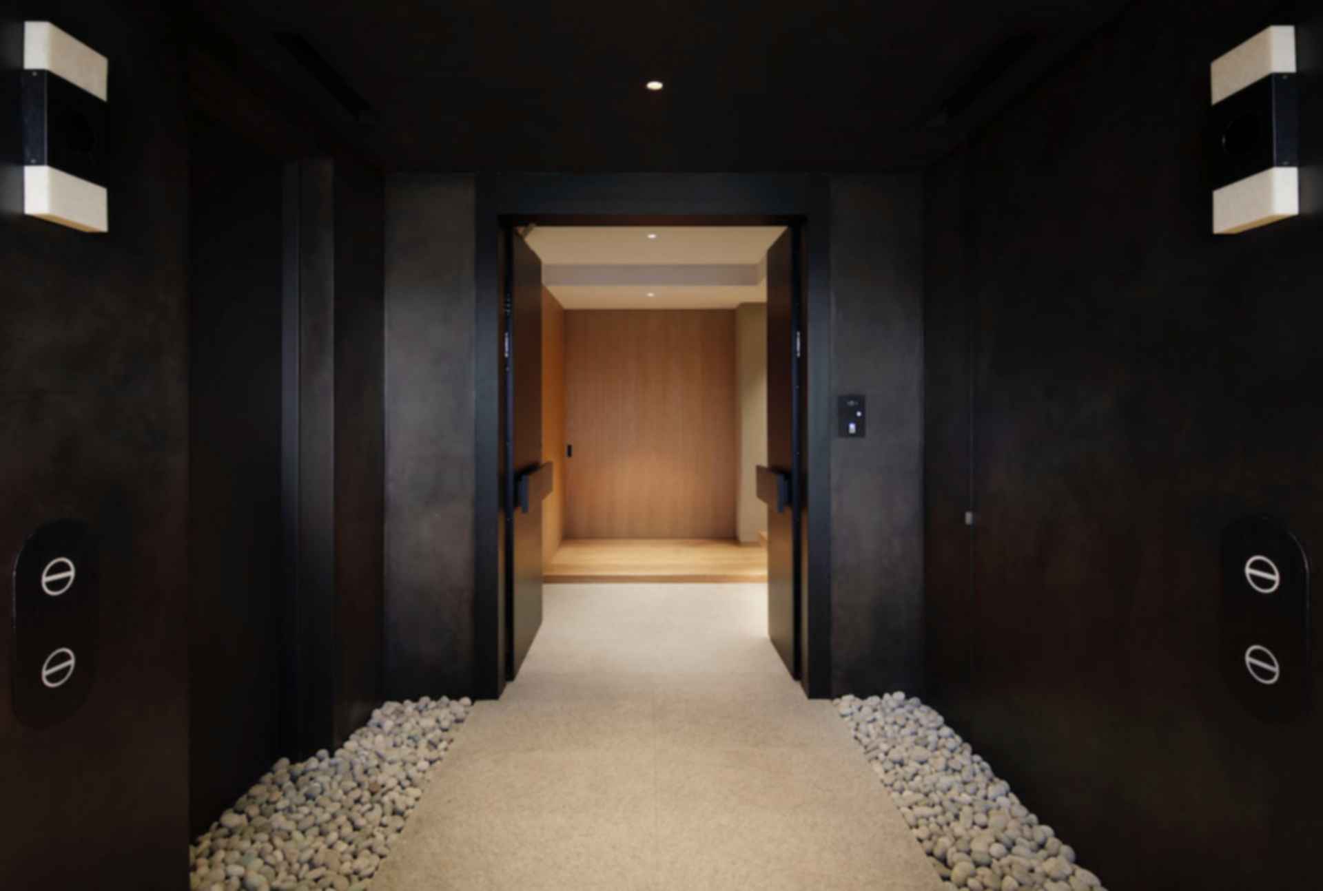 Residence in Taipei - Entrance