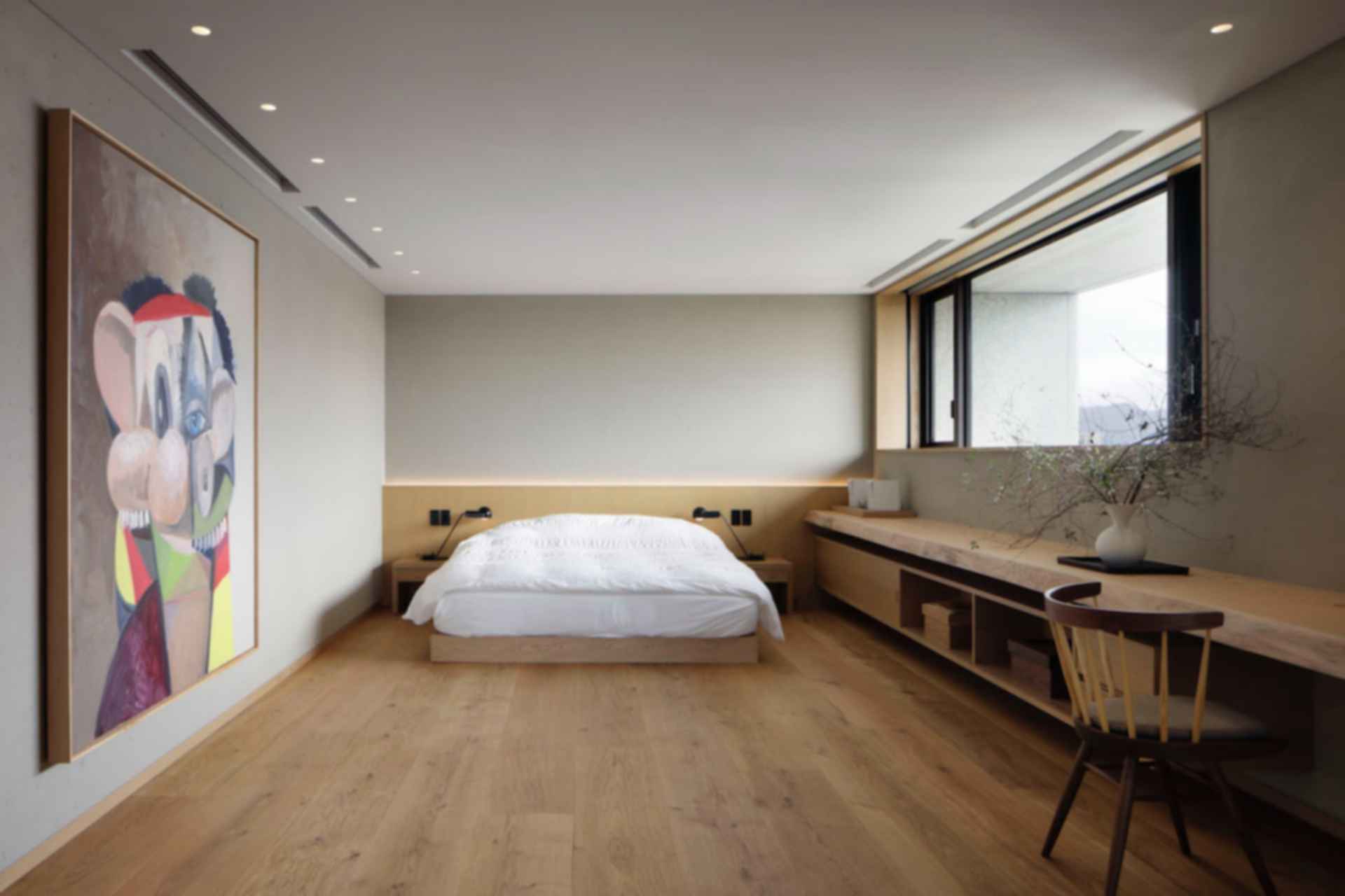Residence in Taipei - Bedroom