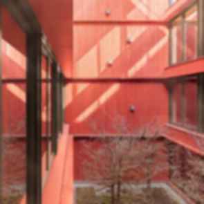 Studentenwohnheim Weingarten - Courtyard