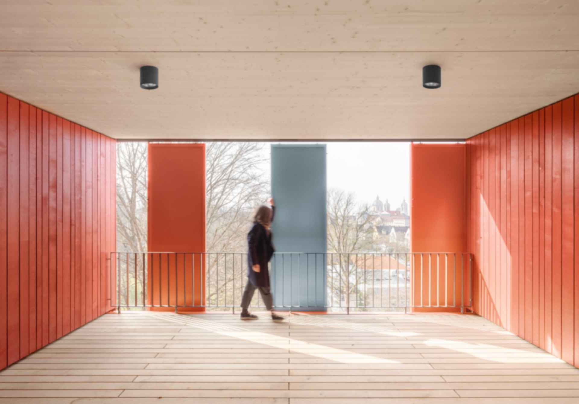Studentenwohnheim Weingarten - Balcony