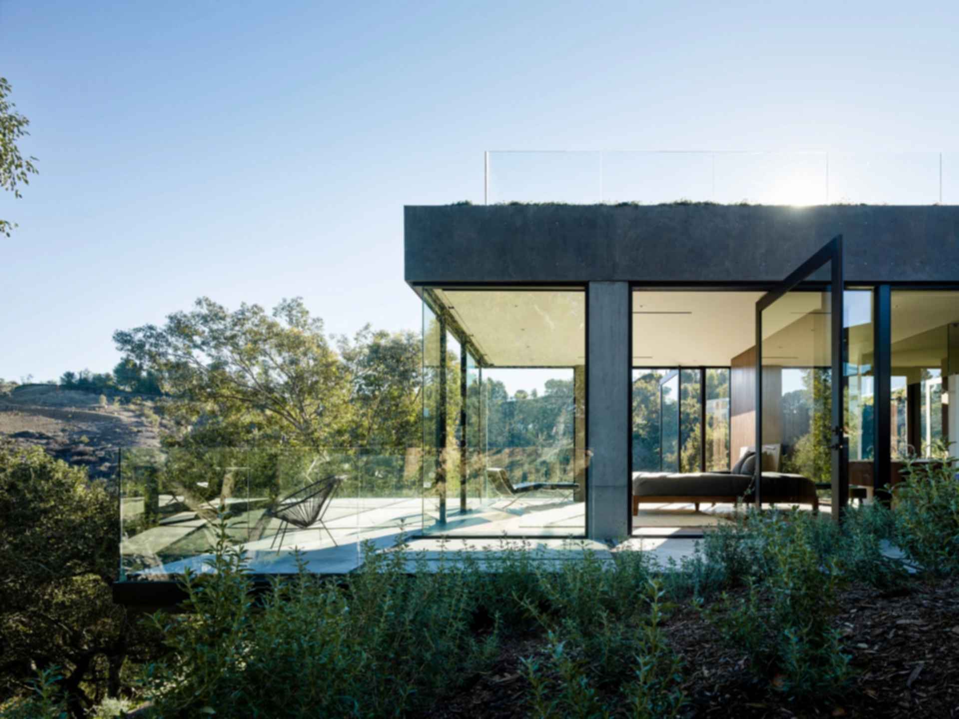 Oak Pass House - Terrace