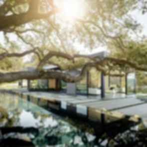Oak Pass House - Poolside