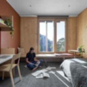 Gillies Hall Student Accommodation - Unit
