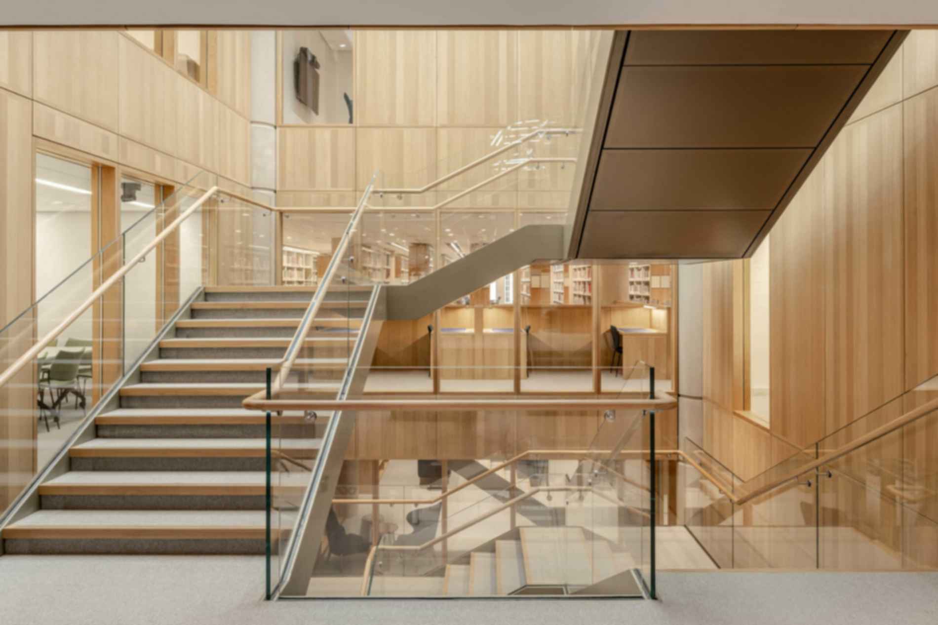 Stephen A. Schwarzman Center for the Humanities - Stairs
