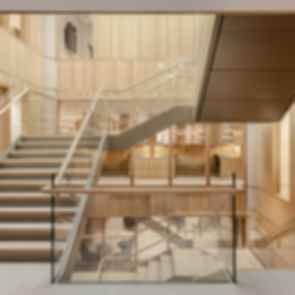 Stephen A. Schwarzman Center for the Humanities - Stairs