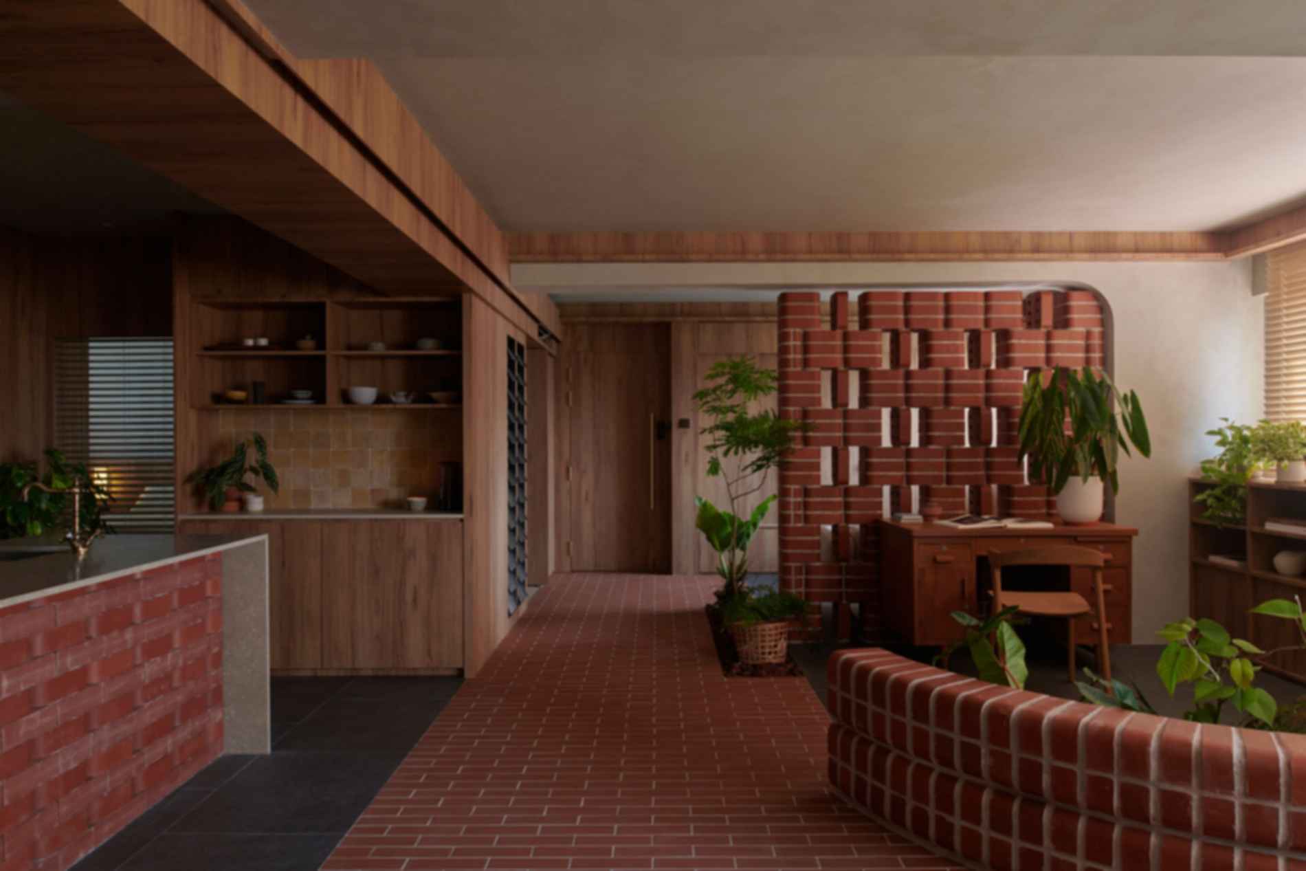 In a Park - Interior